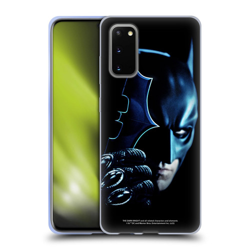 The Dark Knight Key Art Batman Batarang Soft Gel Case for Samsung Galaxy S20 / S20 5G