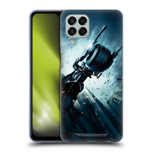 The Dark Knight Key Art Batman Batpod Soft Gel Case for Samsung Galaxy M33 (2022)