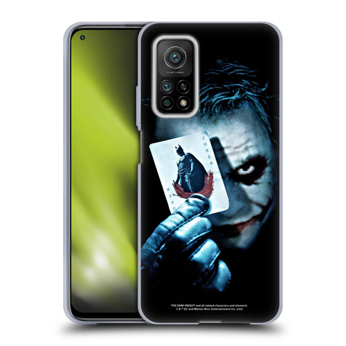 The Dark Knight Key Art Joker Card Soft Gel Case for Xiaomi Mi 10T 5G