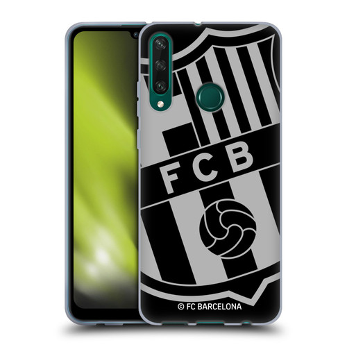 FC Barcelona Crest Oversized Soft Gel Case for Huawei Y6p