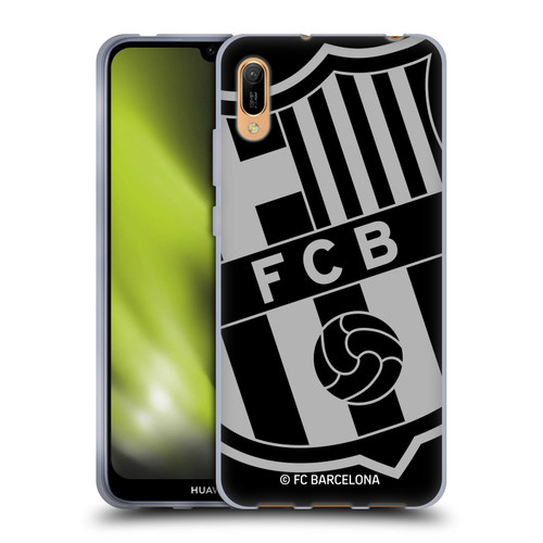 FC Barcelona Crest Oversized Soft Gel Case for Huawei Y6 Pro (2019)