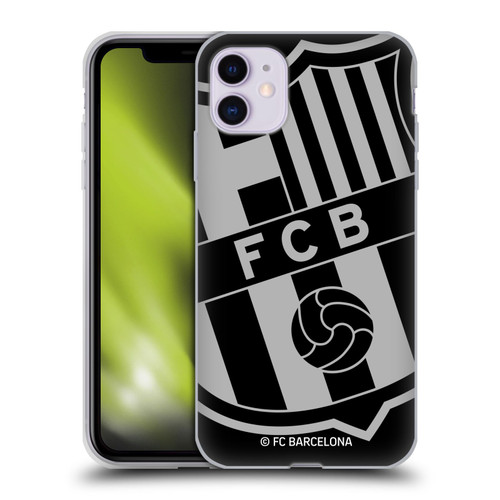 FC Barcelona Crest Oversized Soft Gel Case for Apple iPhone 11