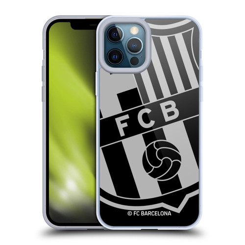 FC Barcelona Crest Oversized Soft Gel Case for Apple iPhone 12 Pro Max & MagSafe