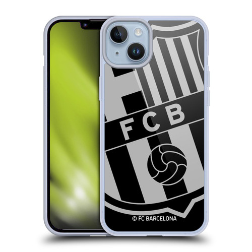 FC Barcelona Crest Oversized Soft Gel Case for Apple iPhone 14 Plus & MagSafe