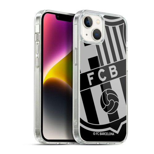 FC Barcelona Crest Oversized Soft Gel Case for Apple iPhone 14 Plus & MagSafe