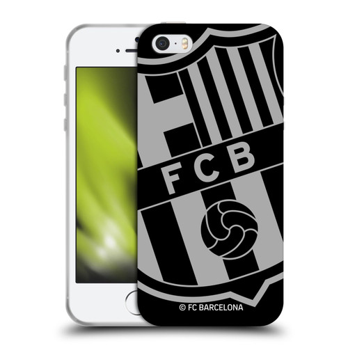 FC Barcelona Crest Oversized Soft Gel Case for Apple iPhone 5 / 5s / iPhone SE 2016