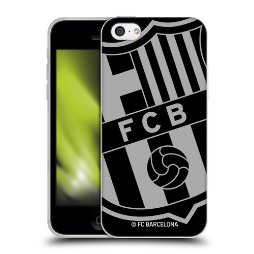 FC Barcelona Crest Oversized Soft Gel Case for Apple iPhone 5c