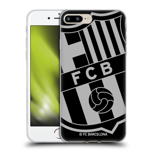 FC Barcelona Crest Oversized Soft Gel Case for Apple iPhone 7 Plus / iPhone 8 Plus