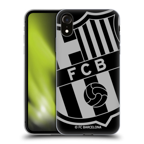 FC Barcelona Crest Oversized Soft Gel Case for Apple iPhone XR