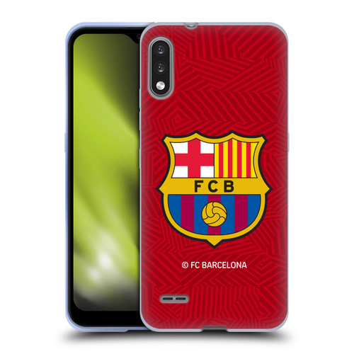 FC Barcelona Crest Red Soft Gel Case for LG K22