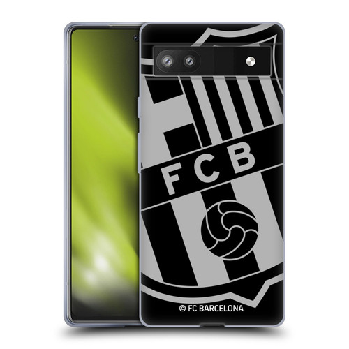FC Barcelona Crest Oversized Soft Gel Case for Google Pixel 6a