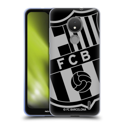 FC Barcelona Crest Oversized Soft Gel Case for Nokia C21