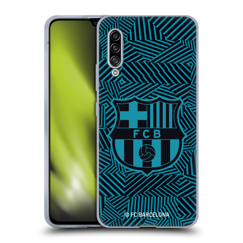 FC Barcelona Crest Black Soft Gel Case for Samsung Galaxy A90 5G (2019)