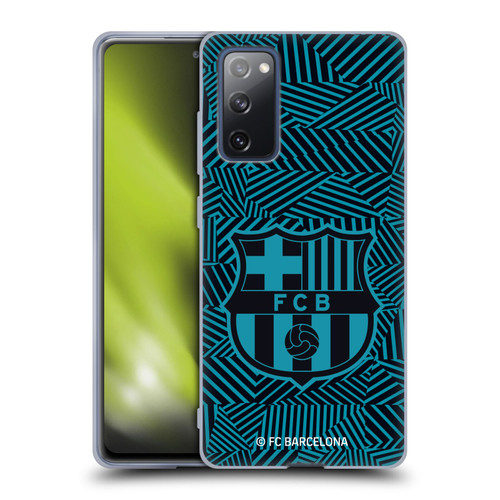 FC Barcelona Crest Black Soft Gel Case for Samsung Galaxy S20 FE / 5G