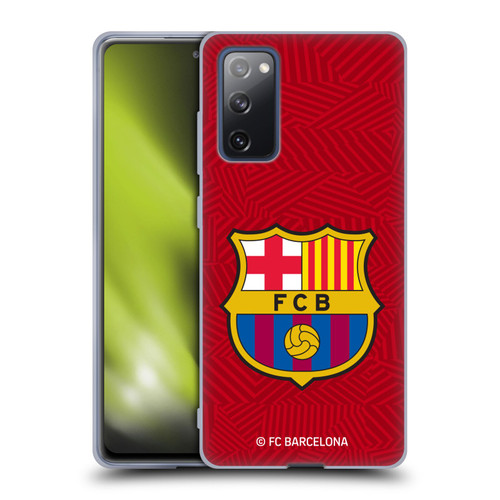 FC Barcelona Crest Red Soft Gel Case for Samsung Galaxy S20 FE / 5G