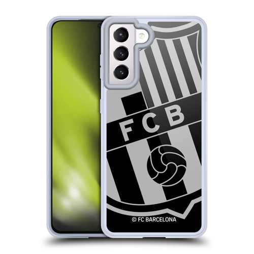 FC Barcelona Crest Oversized Soft Gel Case for Samsung Galaxy S21 5G