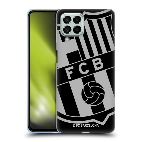 FC Barcelona Crest Oversized Soft Gel Case for Samsung Galaxy M53 (2022)