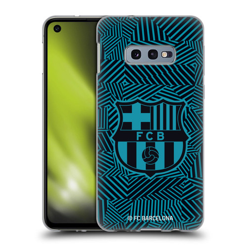 FC Barcelona Crest Black Soft Gel Case for Samsung Galaxy S10e