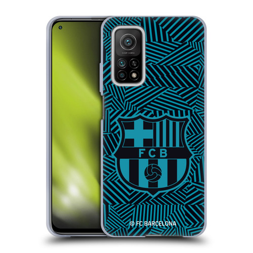 FC Barcelona Crest Black Soft Gel Case for Xiaomi Mi 10T 5G