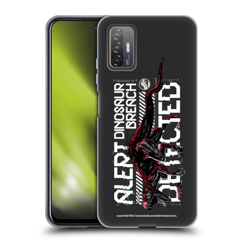 Jurassic World Fallen Kingdom Key Art Dinosaur Breach Soft Gel Case for HTC Desire 21 Pro 5G