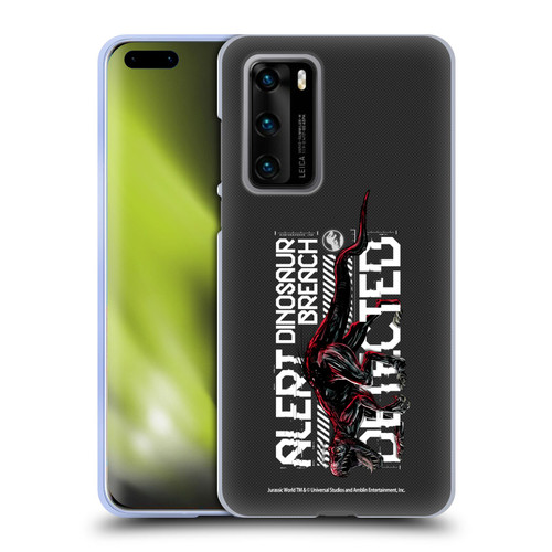 Jurassic World Fallen Kingdom Key Art Dinosaur Breach Soft Gel Case for Huawei P40 5G