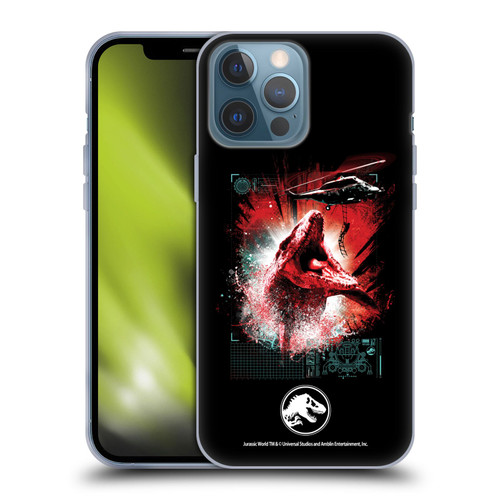 Jurassic World Fallen Kingdom Key Art Mosasaurus Soft Gel Case for Apple iPhone 13 Pro Max
