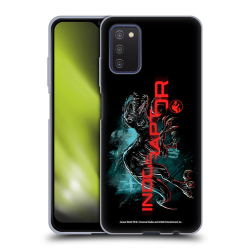 Jurassic World Fallen Kingdom Key Art Indoraptor Soft Gel Case for Samsung Galaxy A03s (2021)