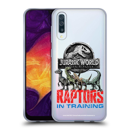 Jurassic World Fallen Kingdom Key Art Raptors In Training Soft Gel Case for Samsung Galaxy A50/A30s (2019)