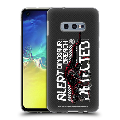 Jurassic World Fallen Kingdom Key Art Dinosaur Breach Soft Gel Case for Samsung Galaxy S10e