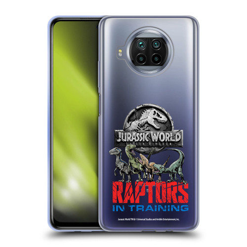 Jurassic World Fallen Kingdom Key Art Raptors In Training Soft Gel Case for Xiaomi Mi 10T Lite 5G