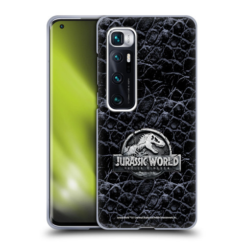 Jurassic World Fallen Kingdom Logo Dinosaur Scale Soft Gel Case for Xiaomi Mi 10 Ultra 5G