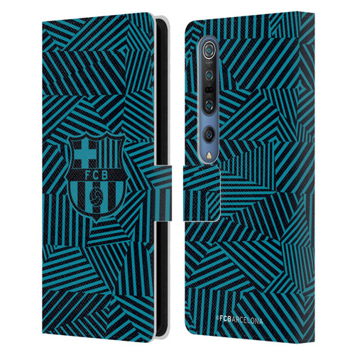 FC Barcelona Crest Black Leather Book Wallet Case Cover For Xiaomi Mi 10 5G / Mi 10 Pro 5G