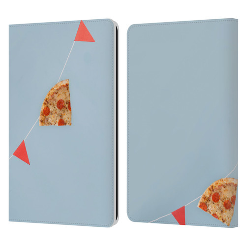 Pepino De Mar Foods Pizza Leather Book Wallet Case Cover For Amazon Kindle Paperwhite 1 / 2 / 3