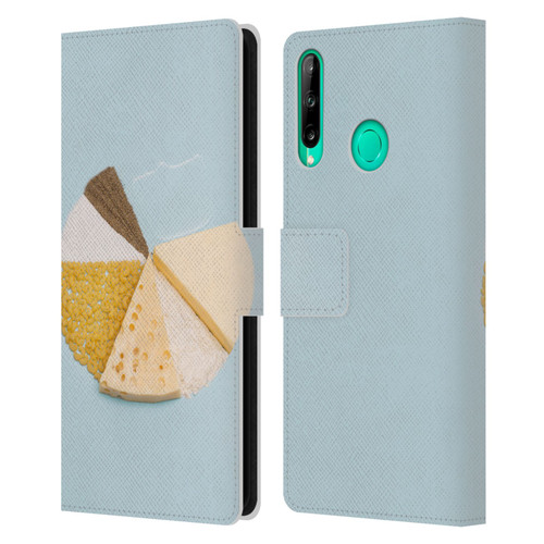Pepino De Mar Foods Pie Leather Book Wallet Case Cover For Huawei P40 lite E