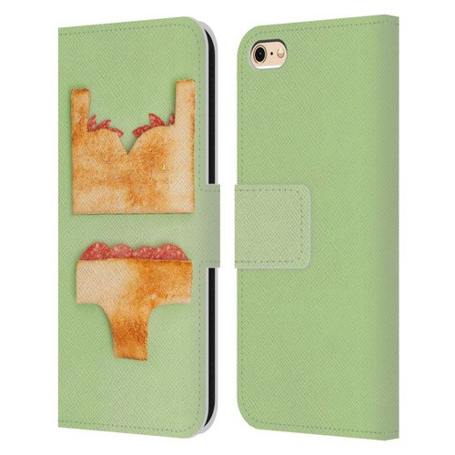 Pepino De Mar Foods Sandwich Leather Book Wallet Case Cover For Apple iPhone 6 / iPhone 6s