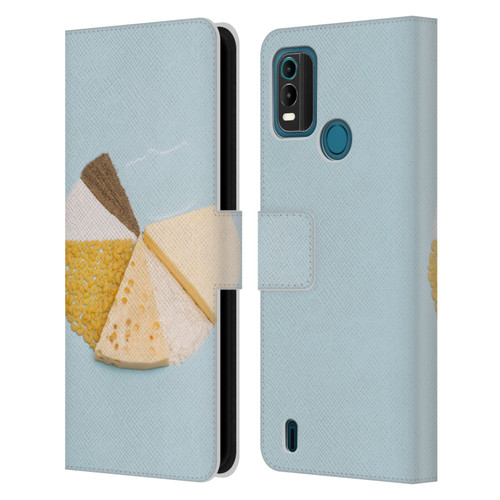 Pepino De Mar Foods Pie Leather Book Wallet Case Cover For Nokia G11 Plus