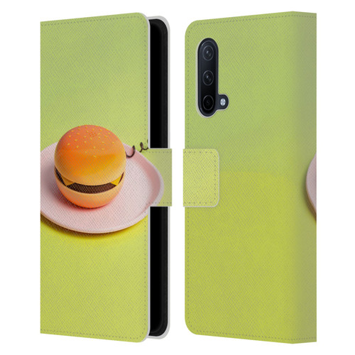 Pepino De Mar Foods Burger Leather Book Wallet Case Cover For OnePlus Nord CE 5G