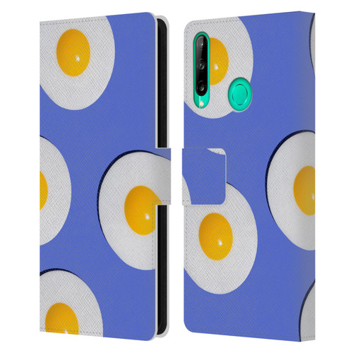 Pepino De Mar Patterns 2 Egg Leather Book Wallet Case Cover For Huawei P40 lite E