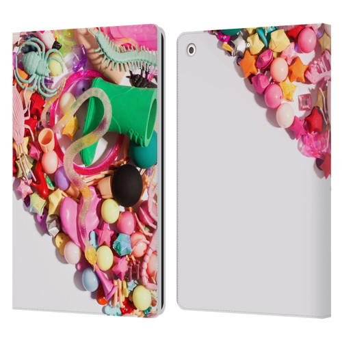 Pepino De Mar Patterns 2 Toy Leather Book Wallet Case Cover For Apple iPad 10.2 2019/2020/2021