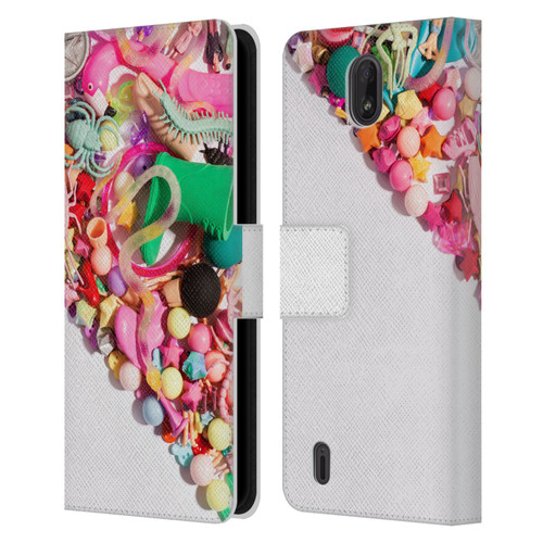 Pepino De Mar Patterns 2 Toy Leather Book Wallet Case Cover For Nokia C01 Plus/C1 2nd Edition