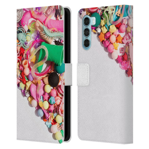 Pepino De Mar Patterns 2 Toy Leather Book Wallet Case Cover For Motorola Edge S30 / Moto G200 5G