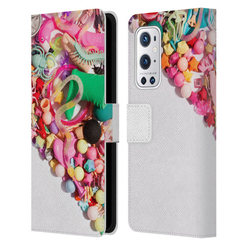 Pepino De Mar Patterns 2 Toy Leather Book Wallet Case Cover For OnePlus 9 Pro