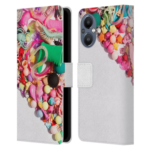Pepino De Mar Patterns 2 Toy Leather Book Wallet Case Cover For OnePlus Nord N20 5G