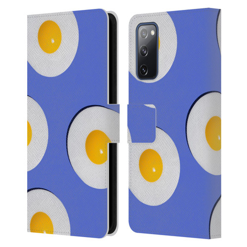 Pepino De Mar Patterns 2 Egg Leather Book Wallet Case Cover For Samsung Galaxy S20 FE / 5G