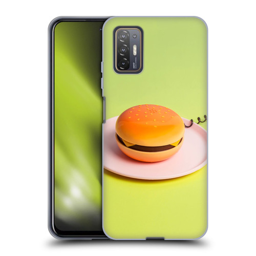 Pepino De Mar Foods Burger Soft Gel Case for HTC Desire 21 Pro 5G