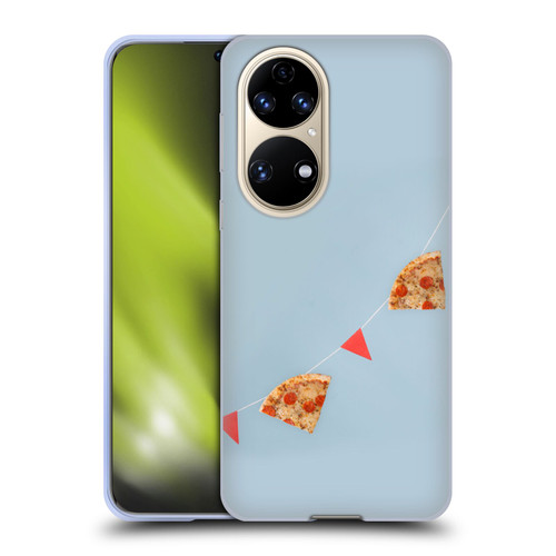 Pepino De Mar Foods Pizza Soft Gel Case for Huawei P50
