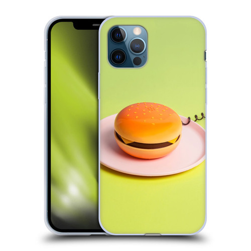 Pepino De Mar Foods Burger Soft Gel Case for Apple iPhone 12 / iPhone 12 Pro