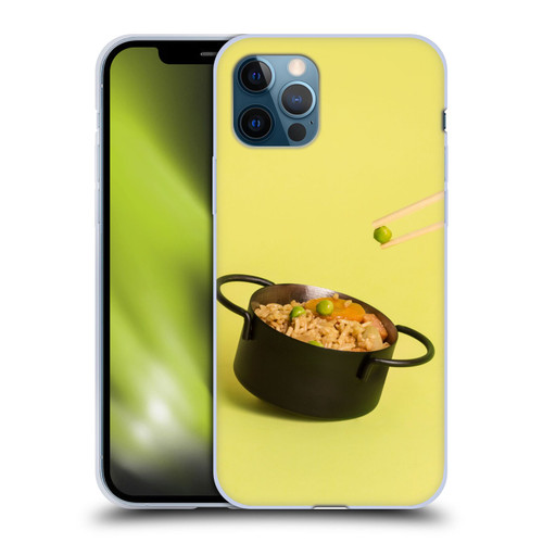 Pepino De Mar Foods Fried Rice Soft Gel Case for Apple iPhone 12 / iPhone 12 Pro