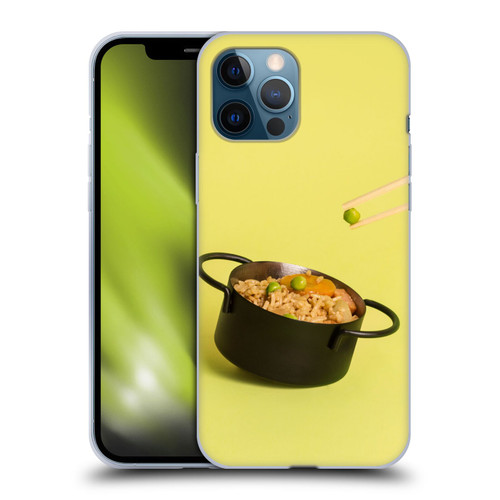 Pepino De Mar Foods Fried Rice Soft Gel Case for Apple iPhone 12 Pro Max