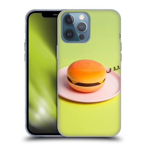 Pepino De Mar Foods Burger Soft Gel Case for Apple iPhone 13 Pro Max